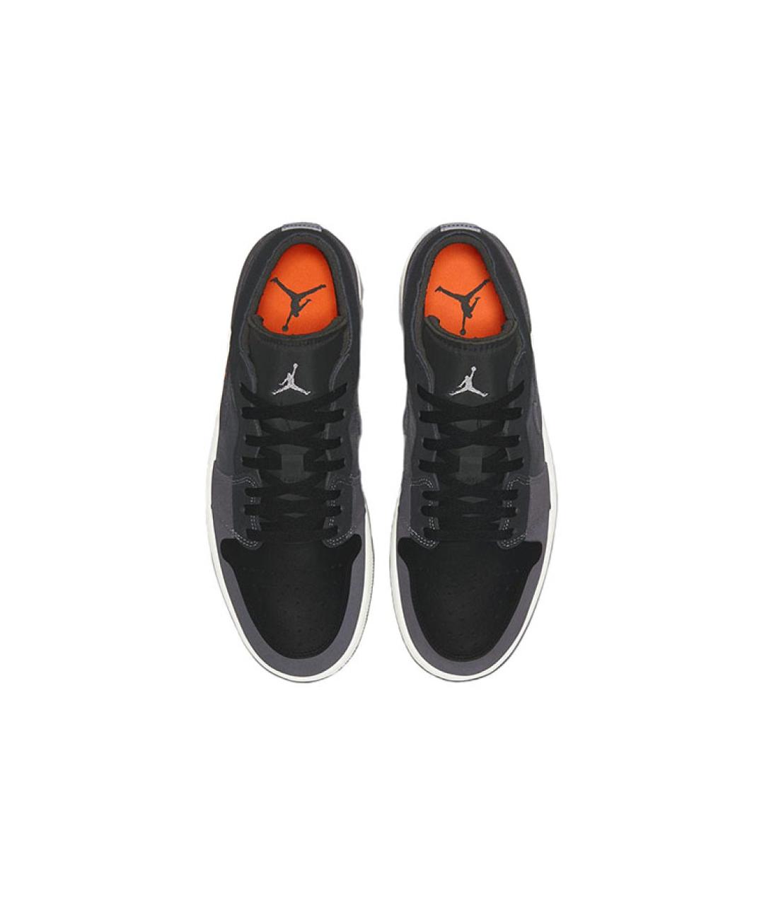 JORDAN Черные замшевые высокие кроссовки / кеды, фото 4