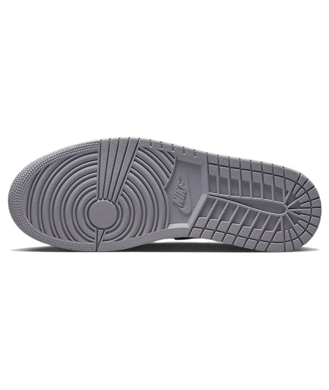 JORDAN Черные замшевые высокие кроссовки / кеды, фото 6