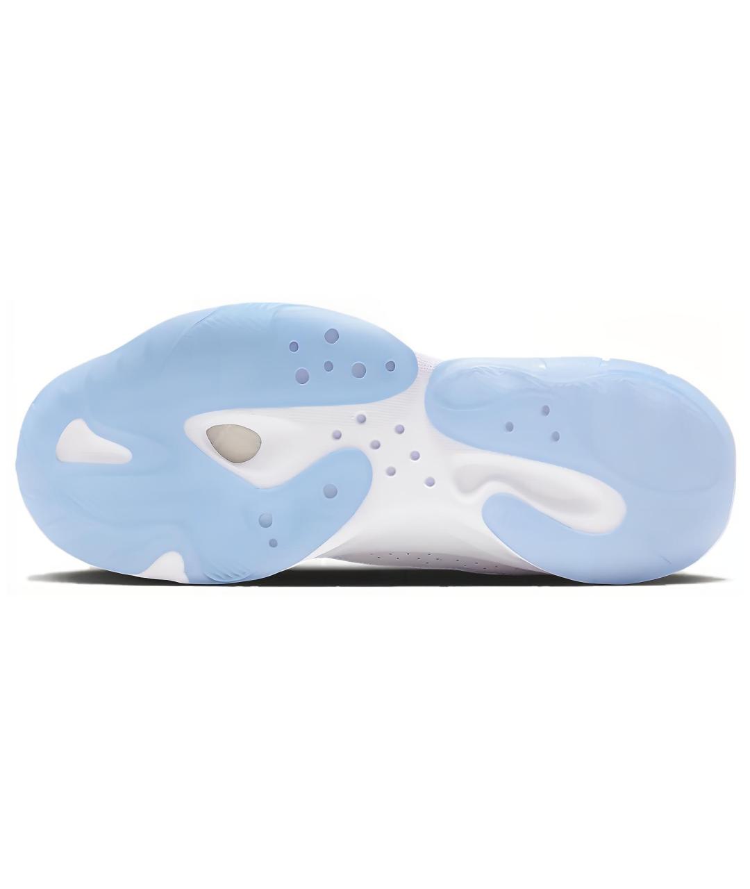 JORDAN Белые кожаные высокие кроссовки / кеды, фото 5