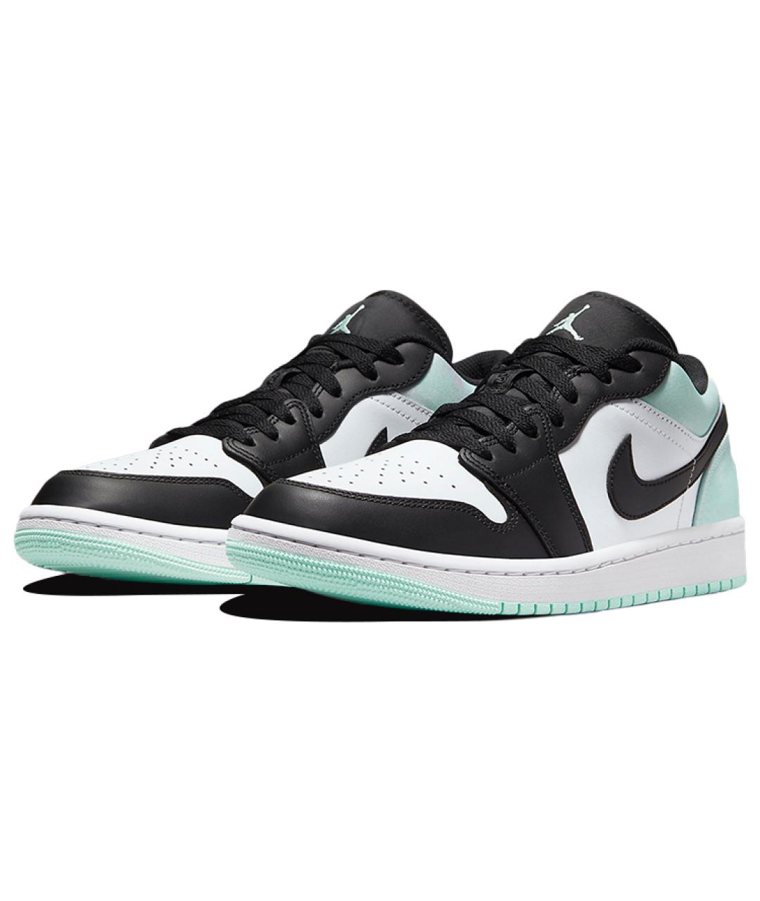 JORDAN Мульти кожаные высокие кроссовки / кеды, фото 3