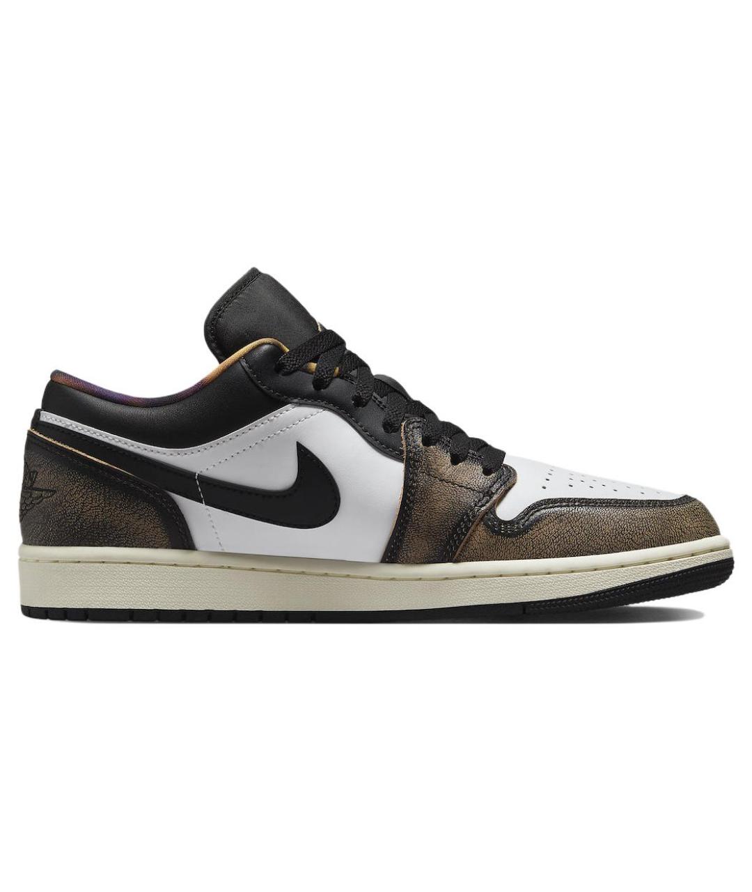 JORDAN Мульти кожаные высокие кроссовки / кеды, фото 1