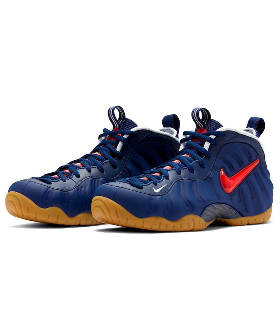 NIKE Темно-синие высокие кроссовки / кеды, фото 4