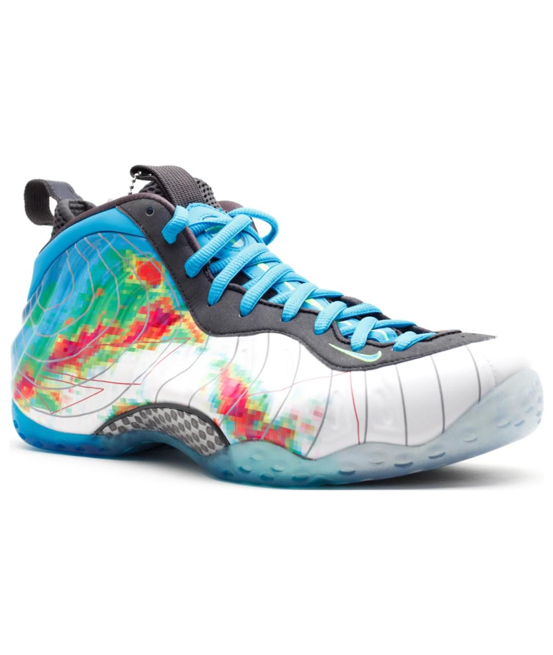 NIKE Синие высокие кроссовки / кеды, фото 3