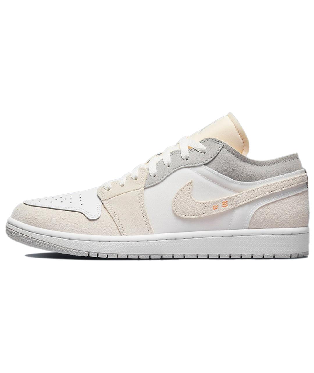 JORDAN Белые кожаные высокие кроссовки / кеды, фото 2