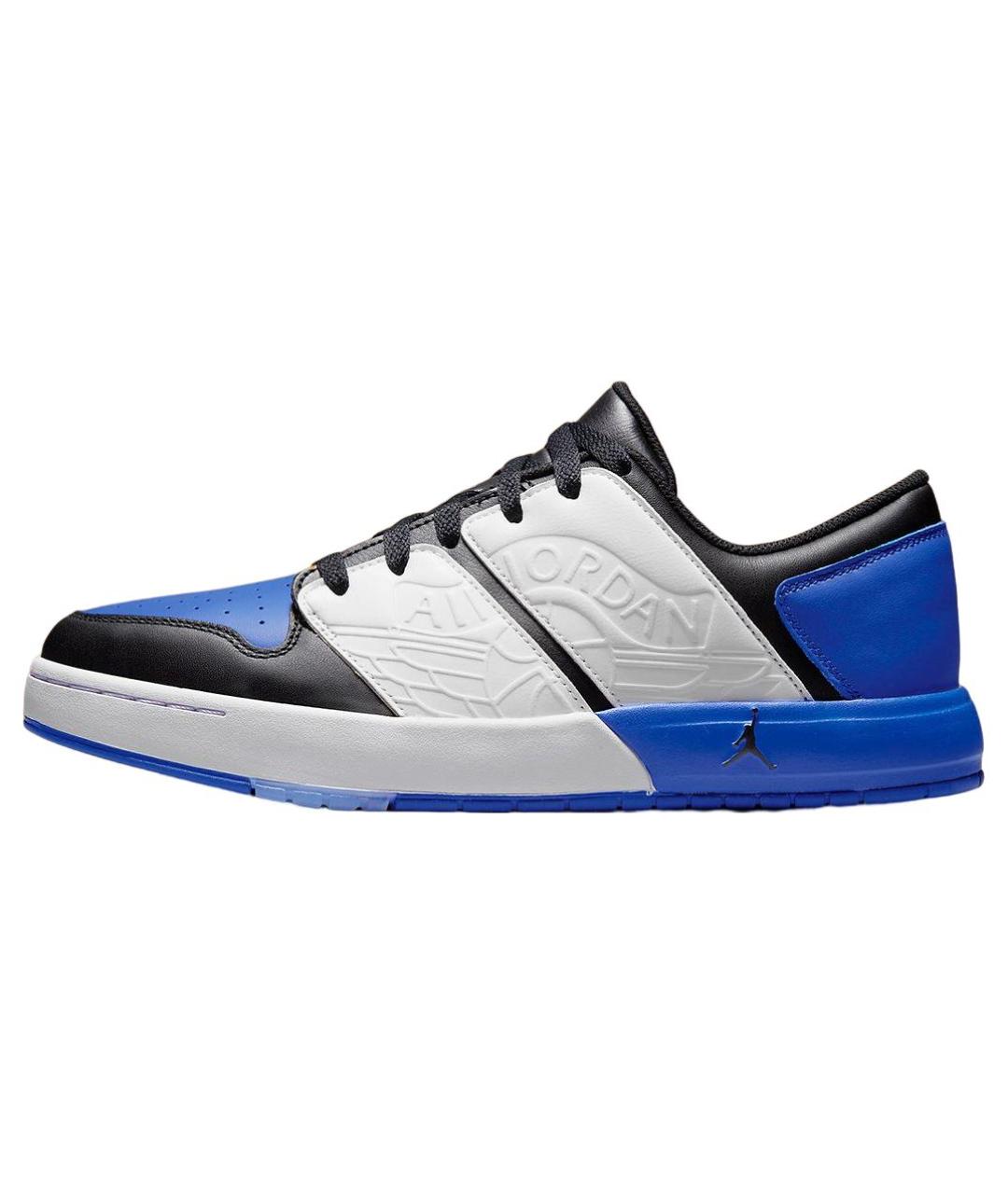 JORDAN Мульти кожаные высокие кроссовки / кеды, фото 2