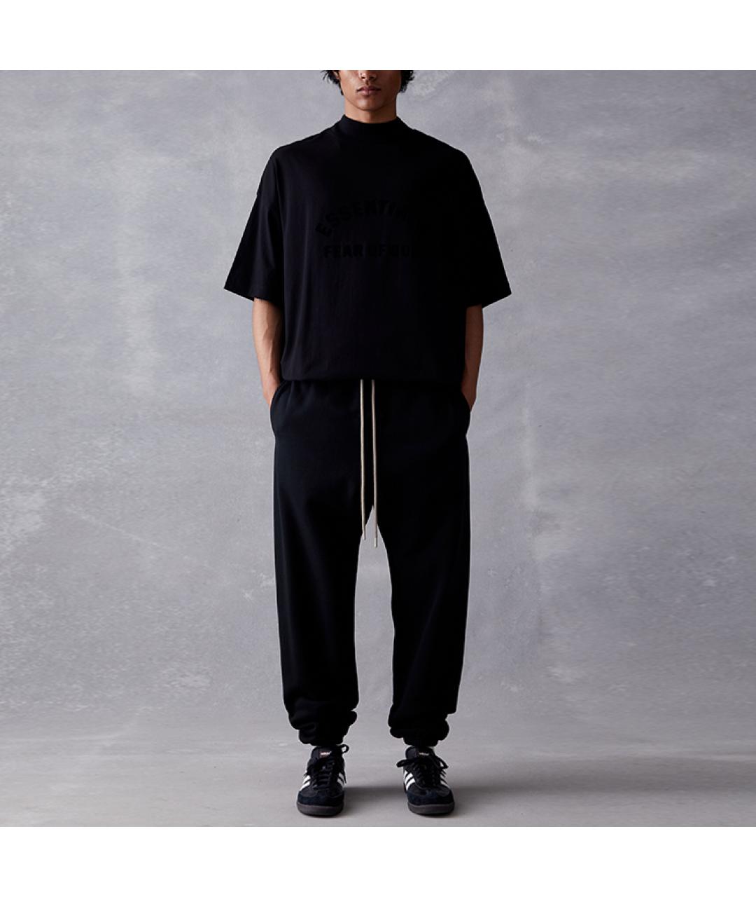 FEAR OF GOD ESSENTIALS Черные спортивные брюки и шорты, фото 3
