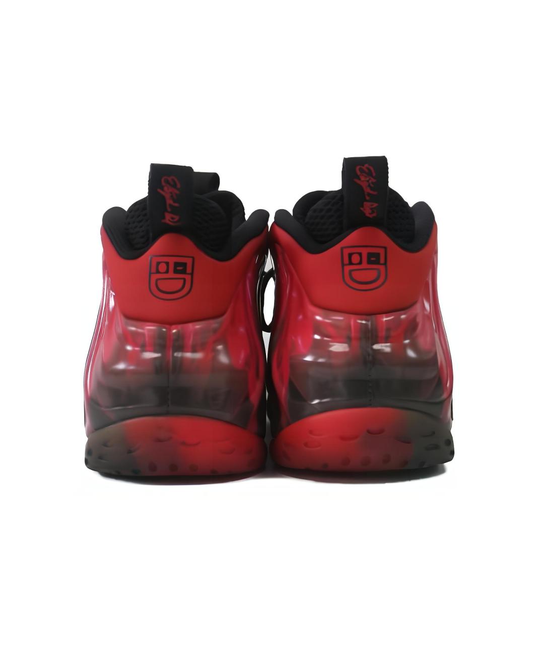 NIKE Красные высокие кроссовки / кеды, фото 4