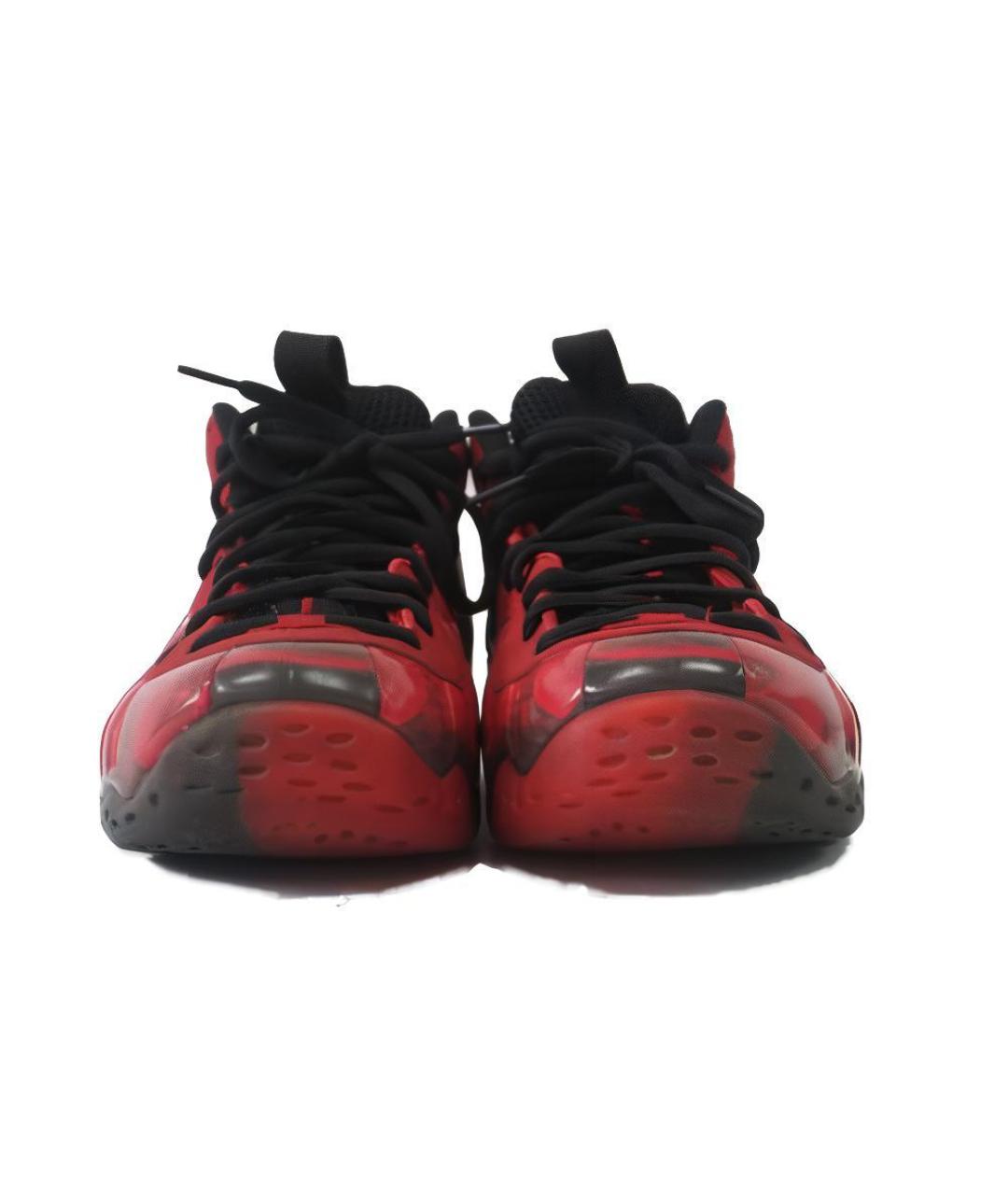 NIKE Красные высокие кроссовки / кеды, фото 3