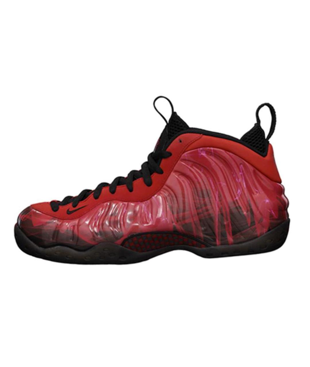 NIKE Красные высокие кроссовки / кеды, фото 2