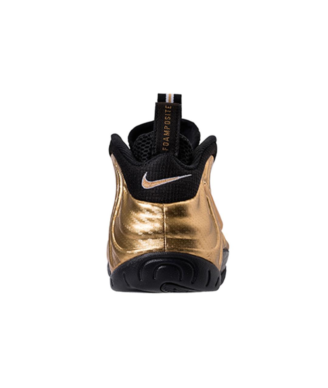 NIKE Золотые высокие кроссовки / кеды, фото 4