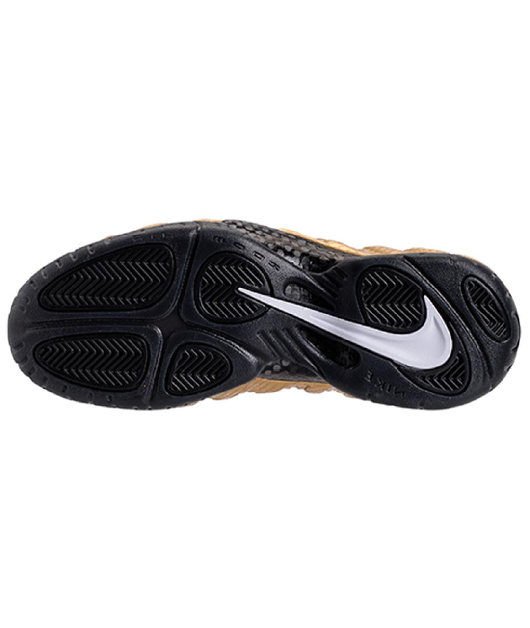 NIKE Золотые высокие кроссовки / кеды, фото 5