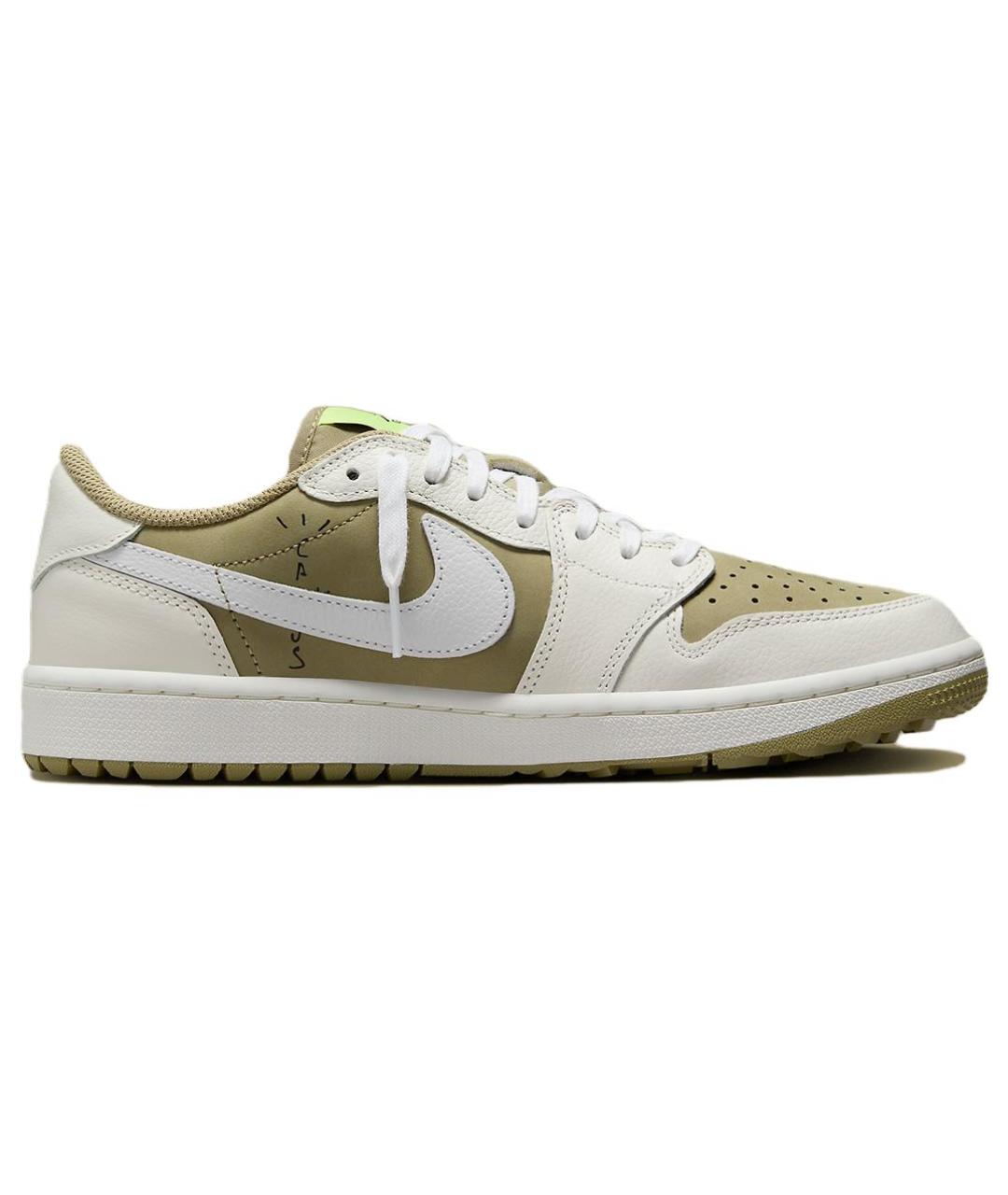 JORDAN Салатовые нубуковые кроссовки, фото 2