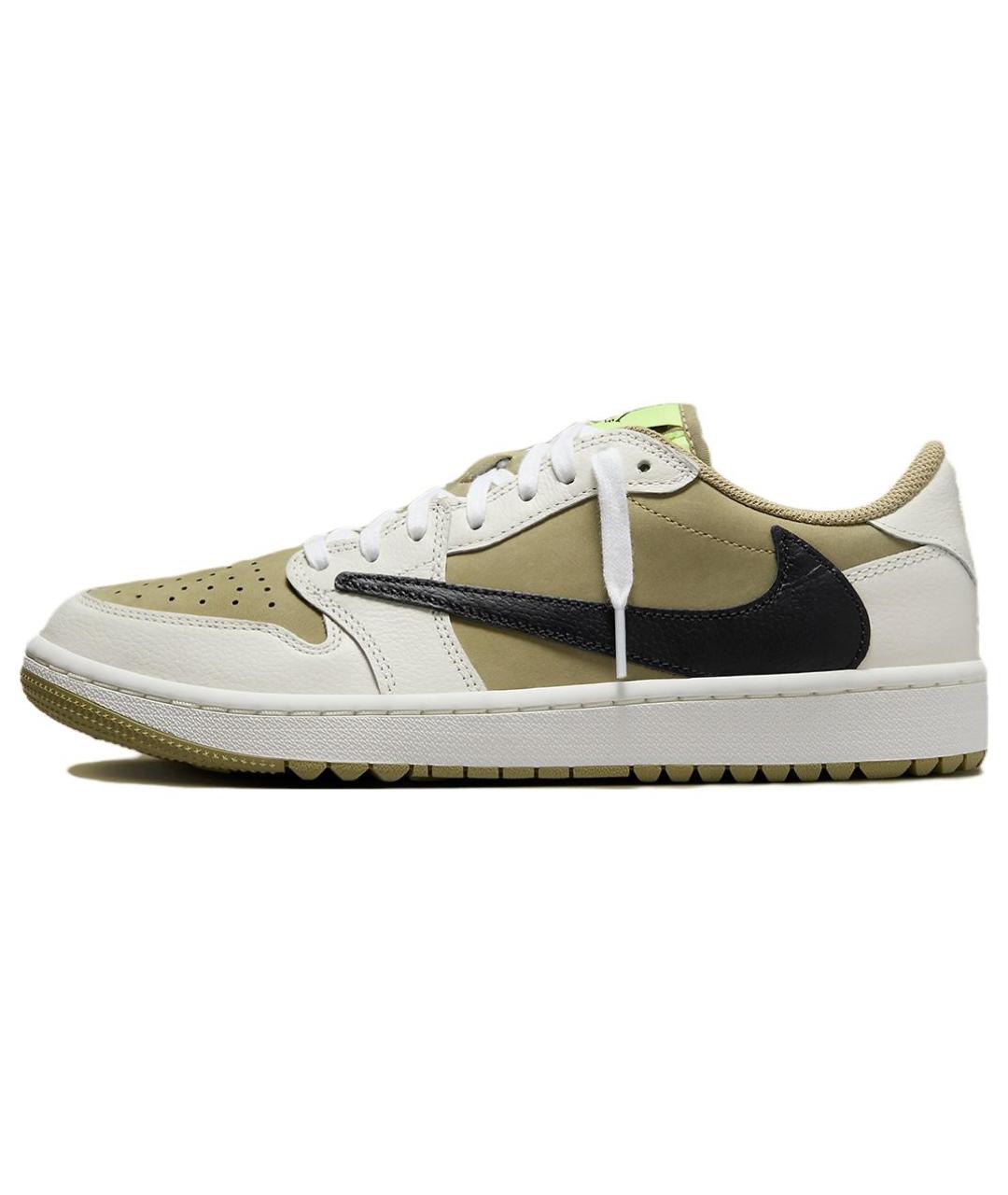 JORDAN Салатовые нубуковые кроссовки, фото 6