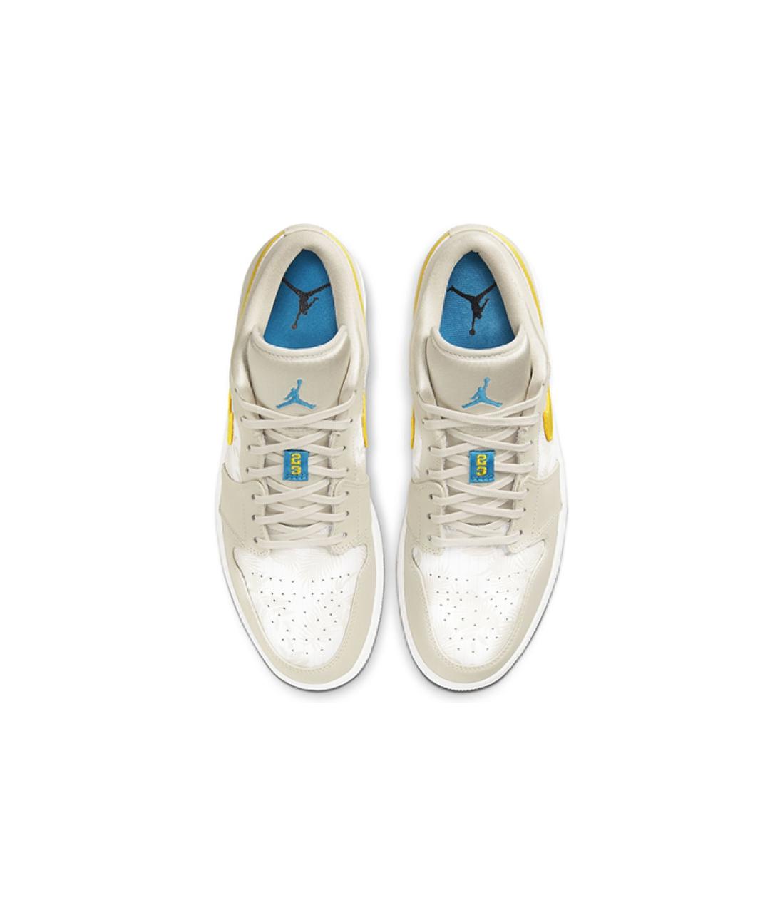 JORDAN Мульти кожаные высокие кроссовки / кеды, фото 4