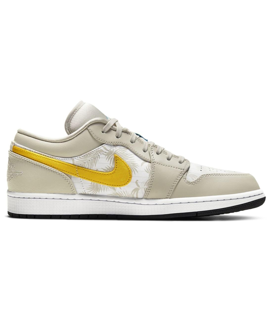 JORDAN Мульти кожаные высокие кроссовки / кеды, фото 1