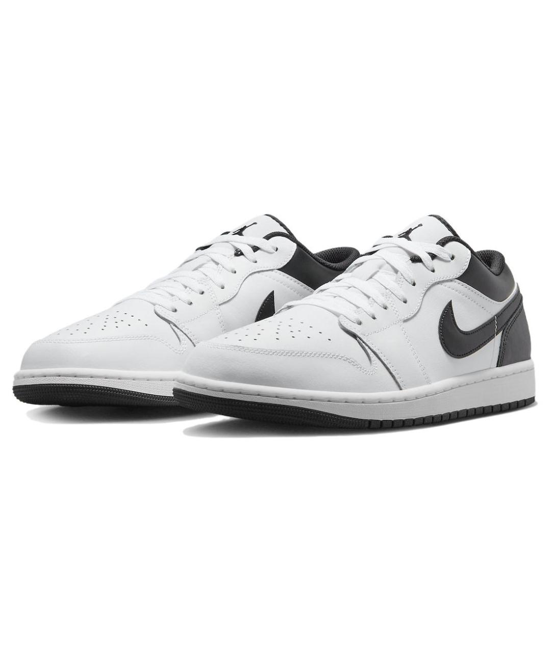 JORDAN Белые кожаные высокие кроссовки / кеды, фото 3