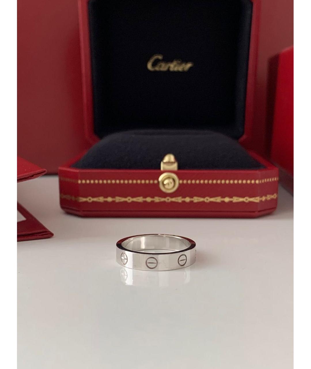 CARTIER Серебряное кольцо из белого золота, фото 7