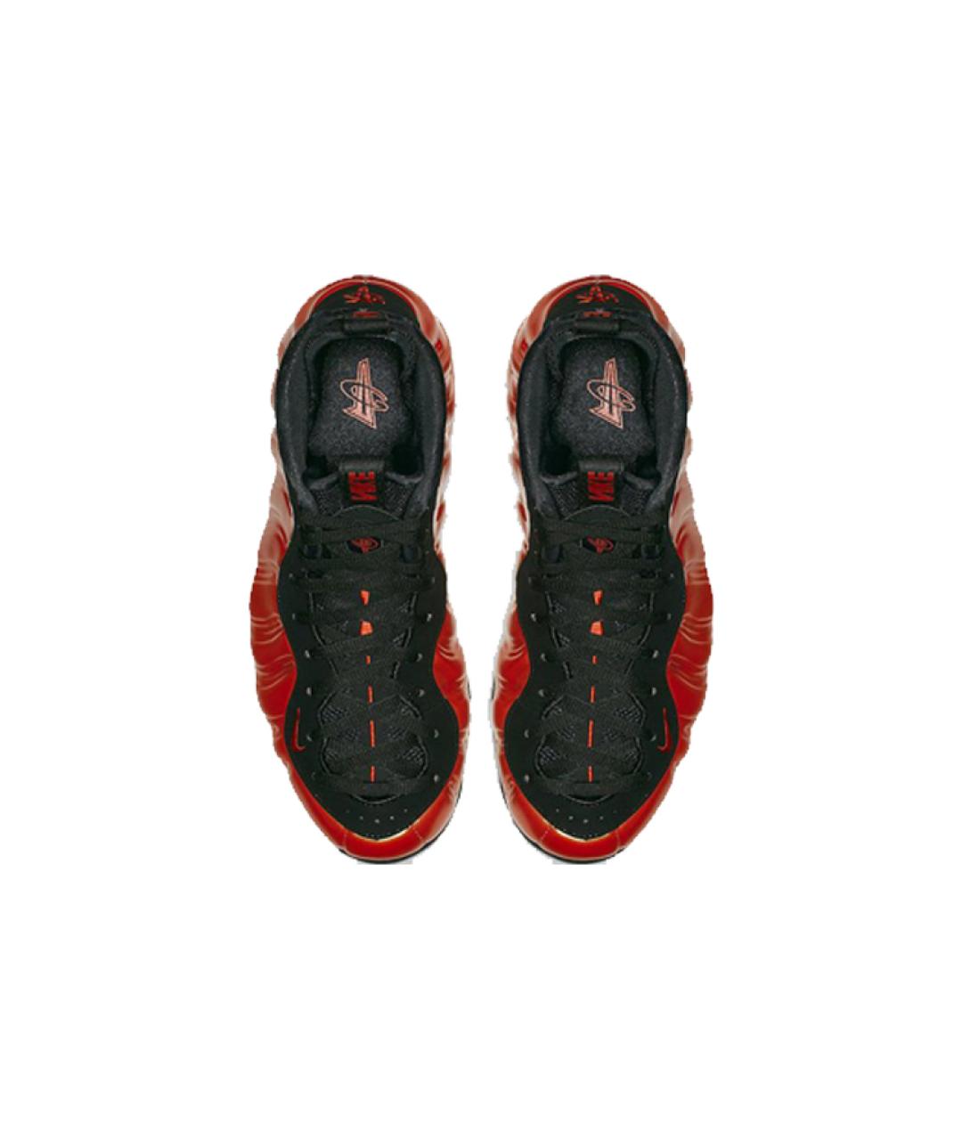 NIKE Красные высокие кроссовки / кеды, фото 4