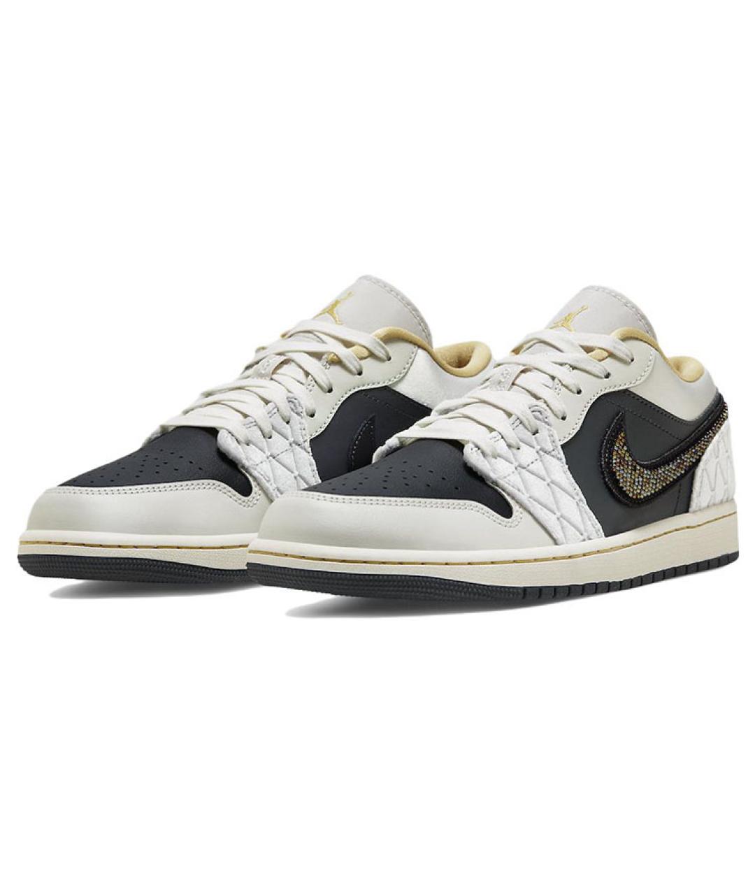 JORDAN Мульти кожаные высокие кроссовки / кеды, фото 3