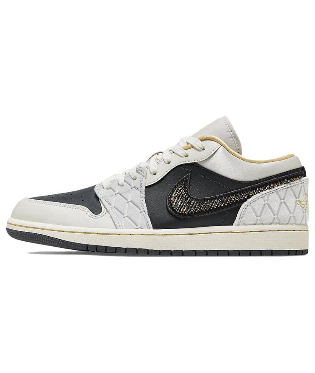 JORDAN Мульти кожаные высокие кроссовки / кеды, фото 2