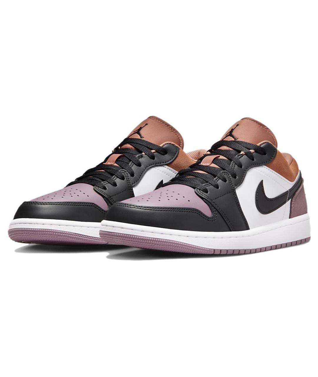 JORDAN Мульти кожаные высокие кроссовки / кеды, фото 3