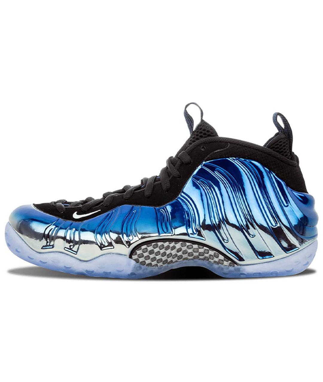 NIKE Синие высокие кроссовки / кеды, фото 2