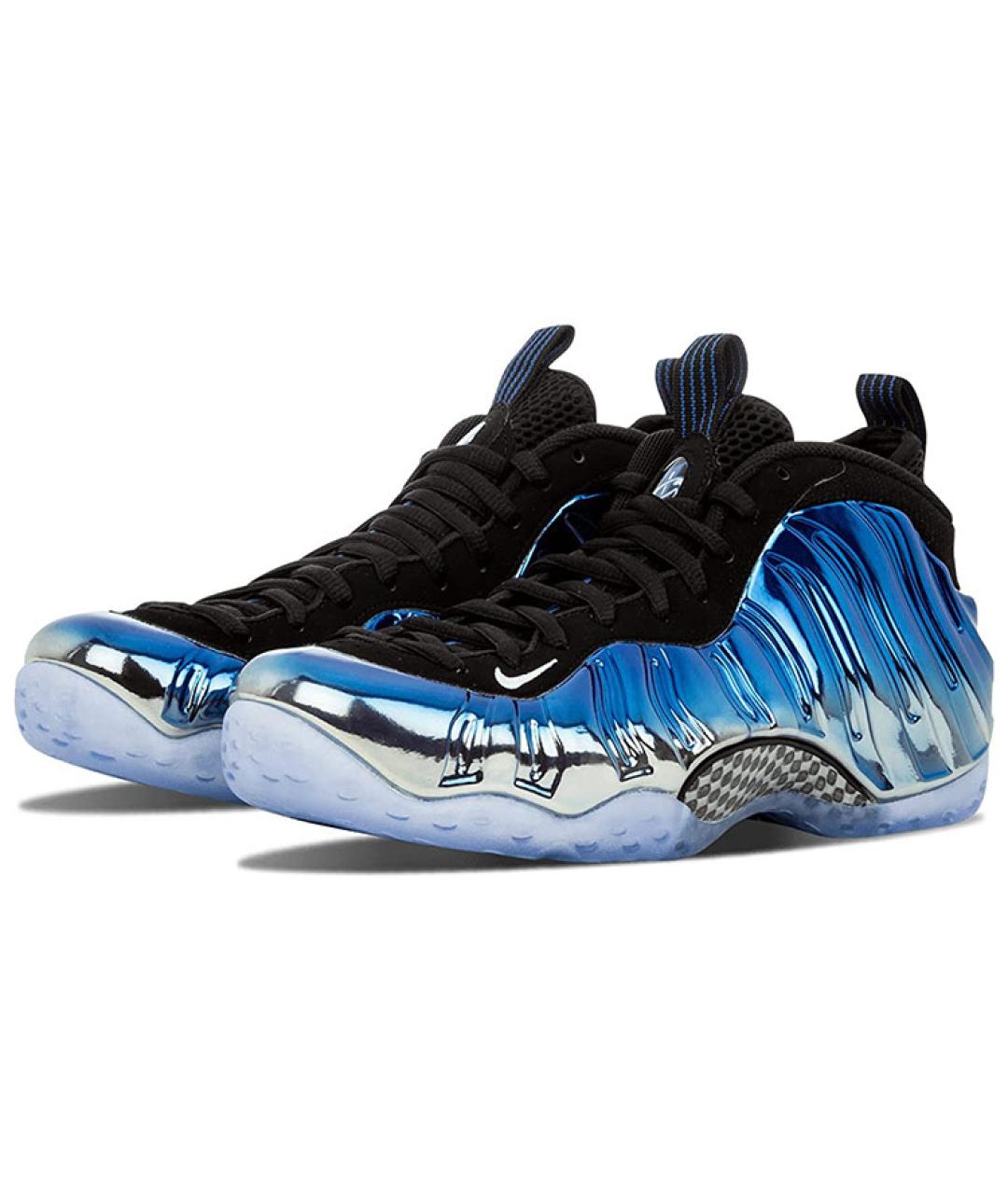 NIKE Синие высокие кроссовки / кеды, фото 3