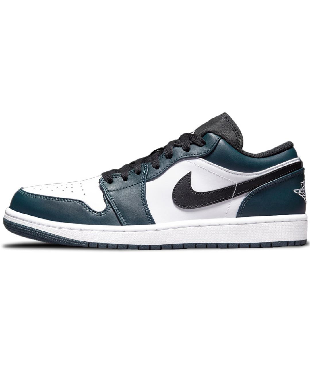 JORDAN Мульти кожаные высокие кроссовки / кеды, фото 2