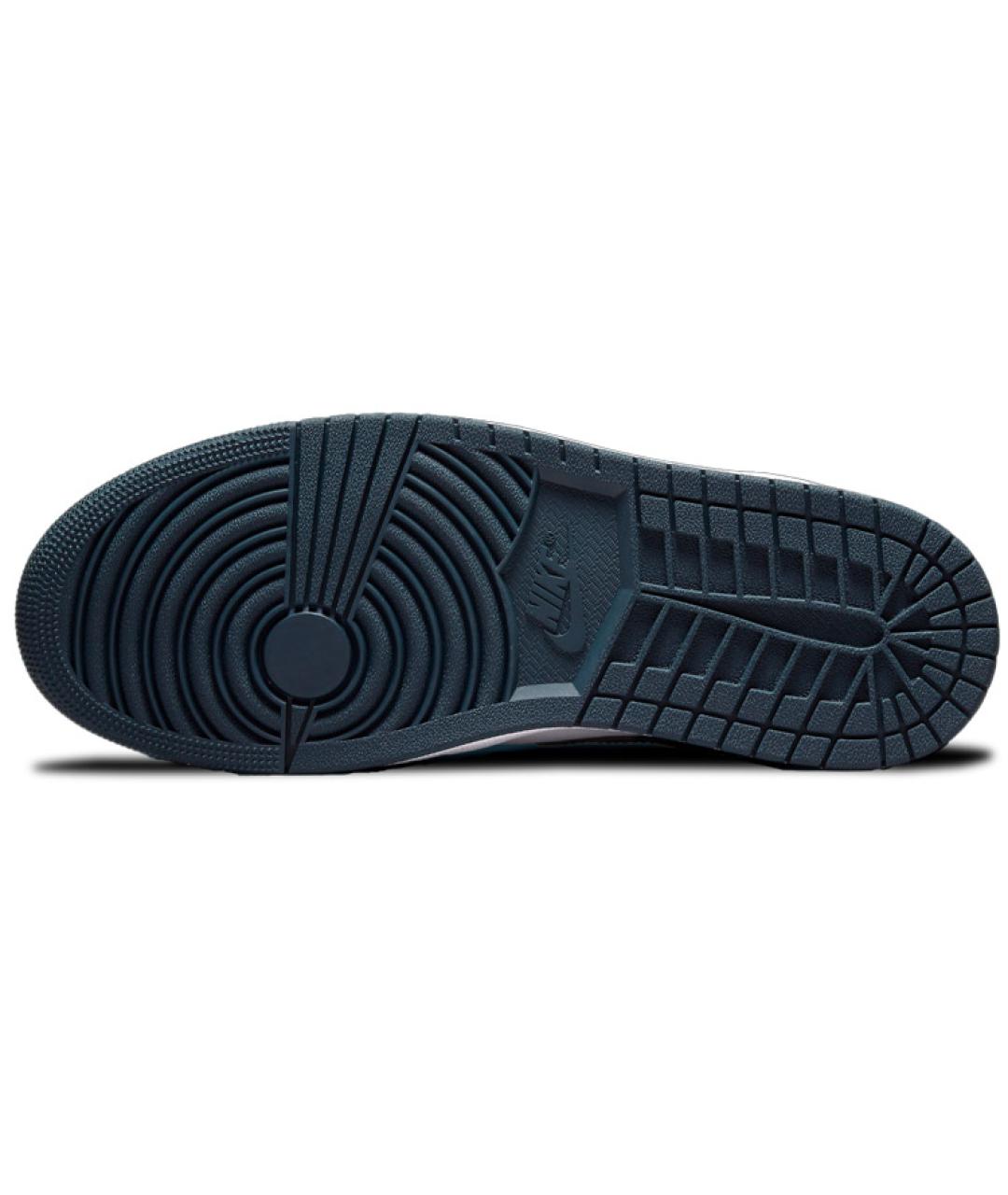 JORDAN Мульти кожаные высокие кроссовки / кеды, фото 6