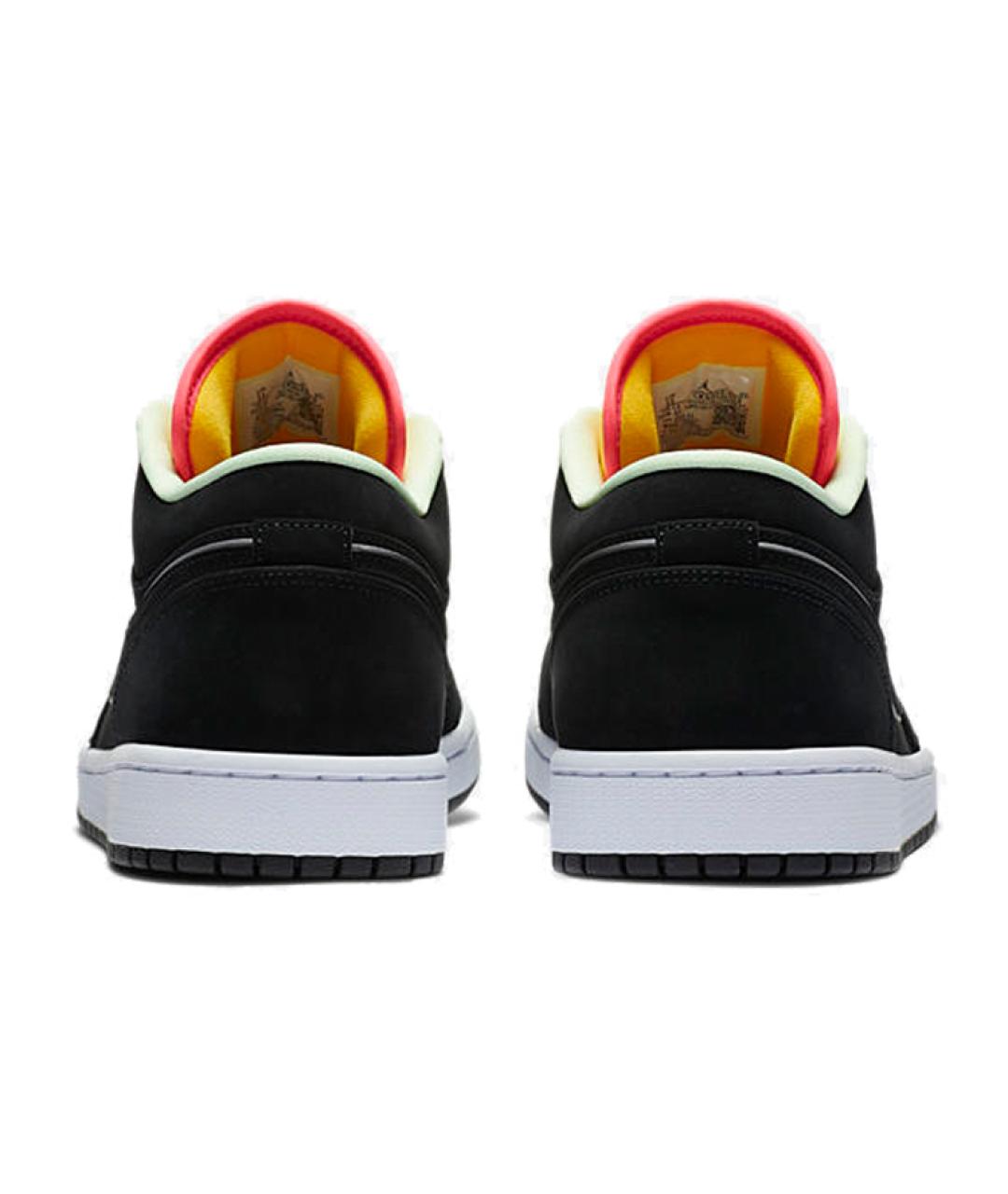 JORDAN Черные замшевые высокие кроссовки / кеды, фото 5