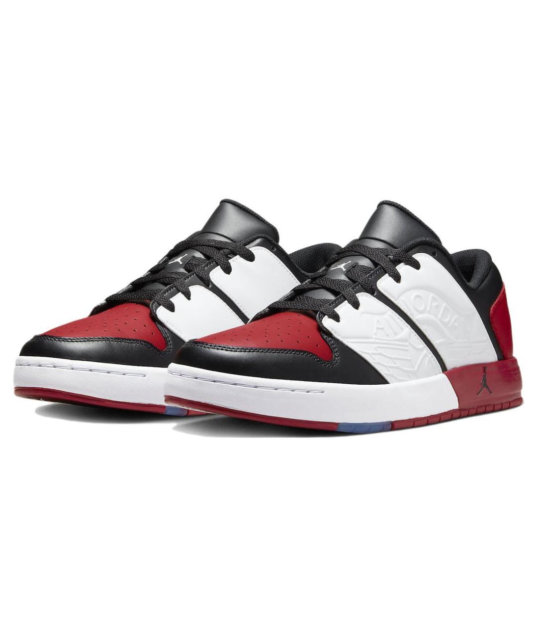 JORDAN Красные высокие кроссовки / кеды, фото 3