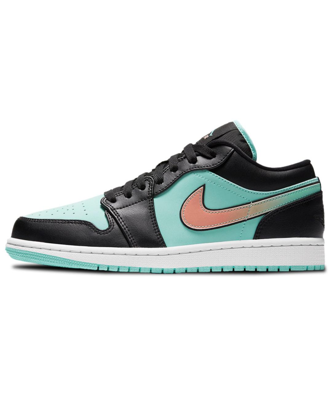 JORDAN Мульти кожаные высокие кроссовки / кеды, фото 2