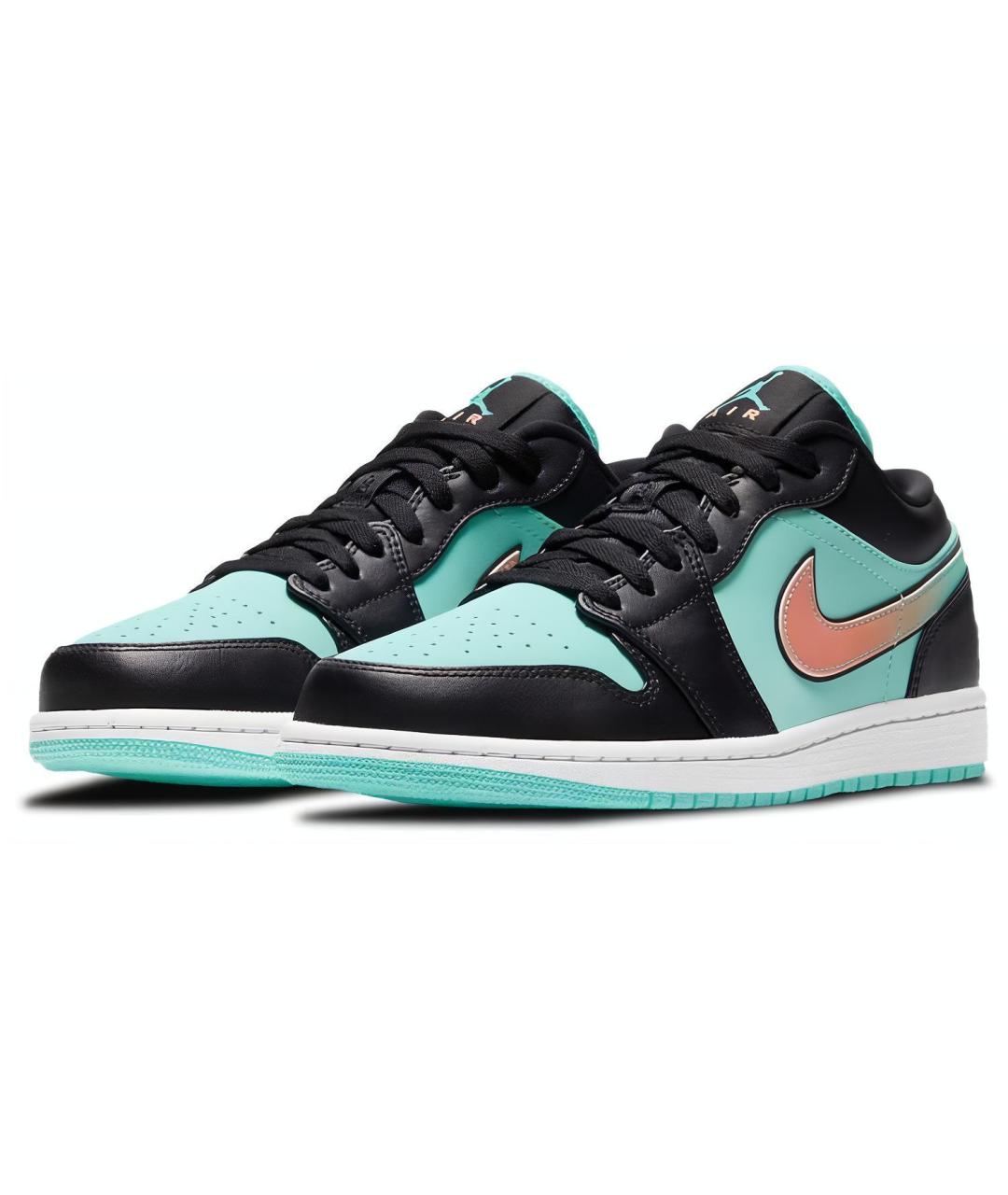 JORDAN Мульти кожаные высокие кроссовки / кеды, фото 3