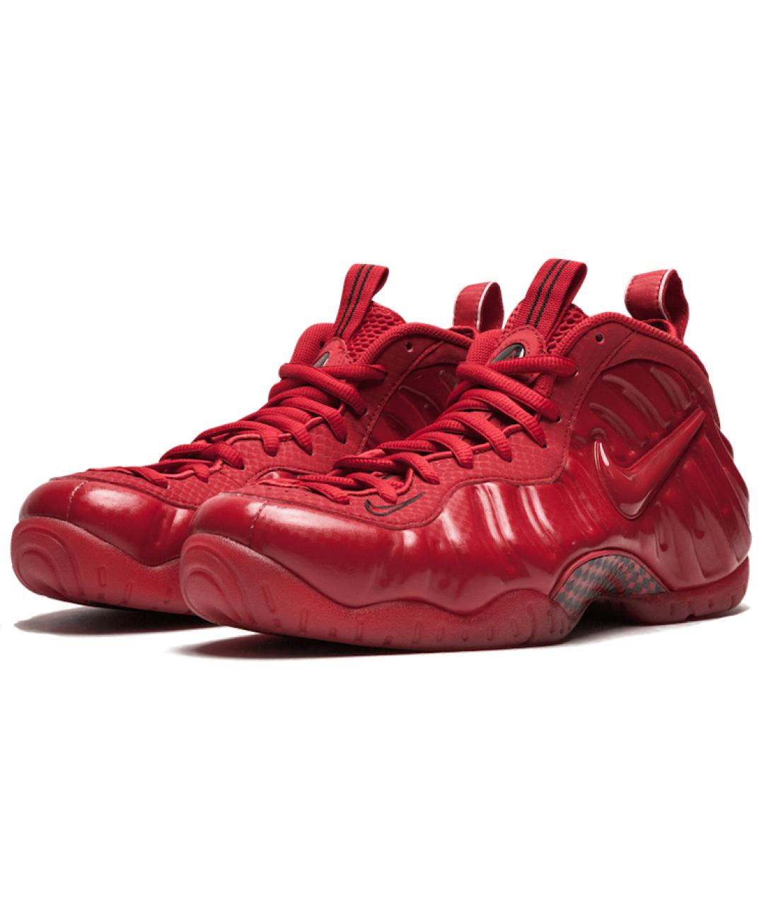 NIKE Красные высокие кроссовки / кеды, фото 4
