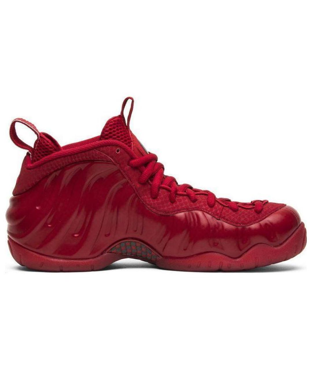 NIKE Красные высокие кроссовки / кеды, фото 3