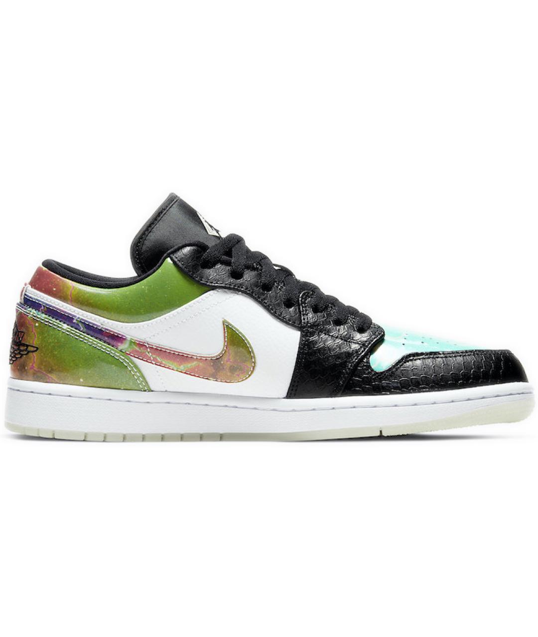 JORDAN Мульти кожаные высокие кроссовки / кеды, фото 1