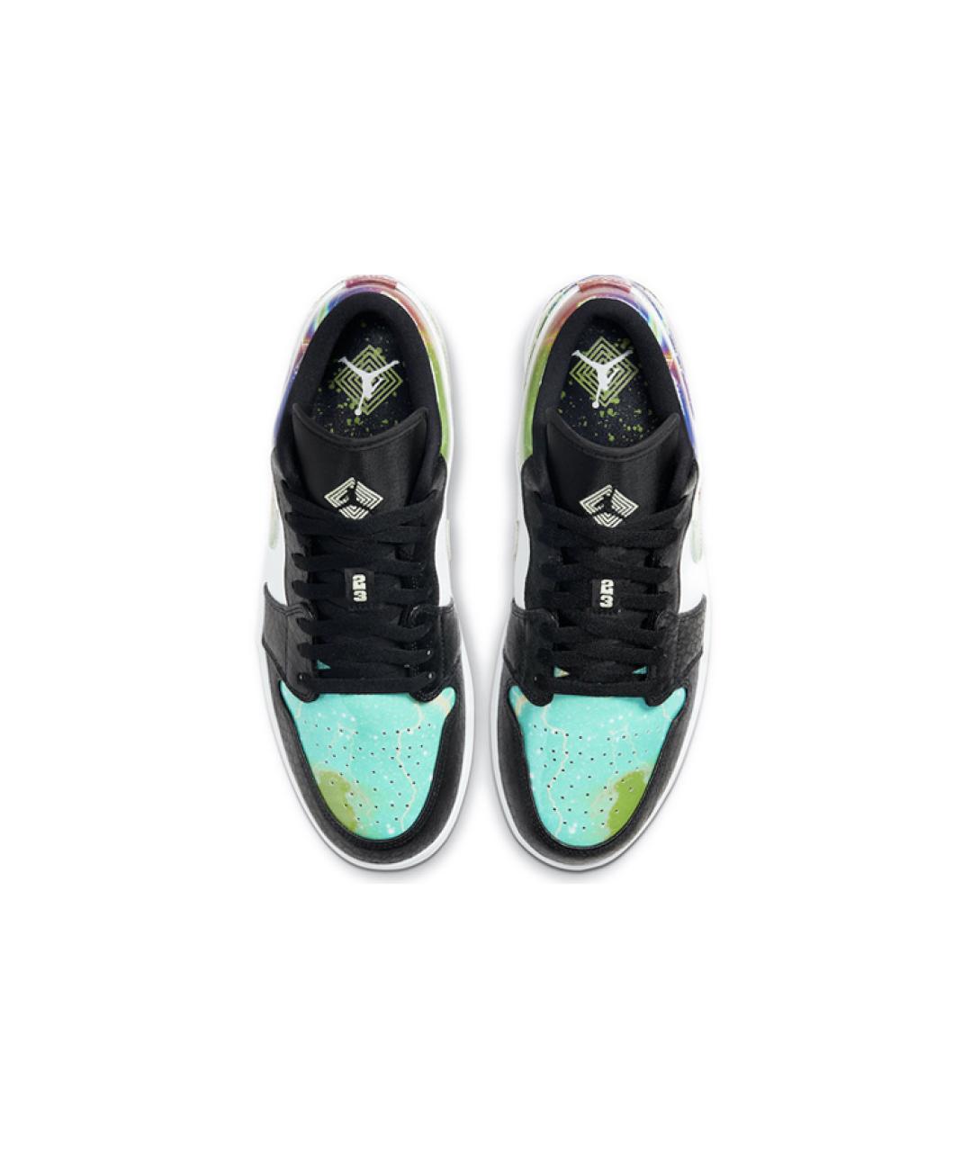 JORDAN Мульти кожаные высокие кроссовки / кеды, фото 4