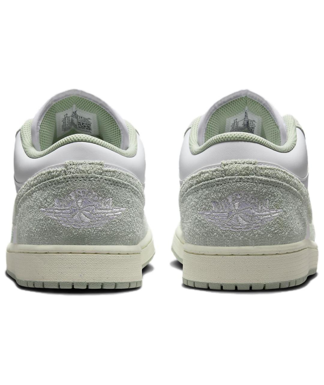 JORDAN Белые кожаные низкие кроссовки / кеды, фото 7