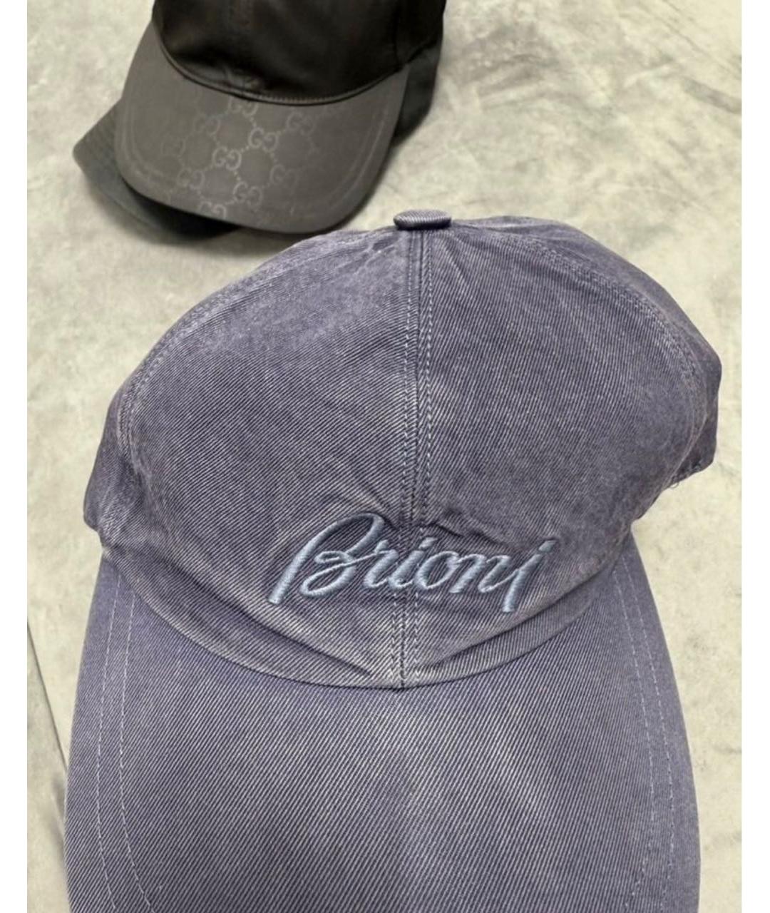 BRIONI Темно-синяя кепка/бейсболка, фото 6