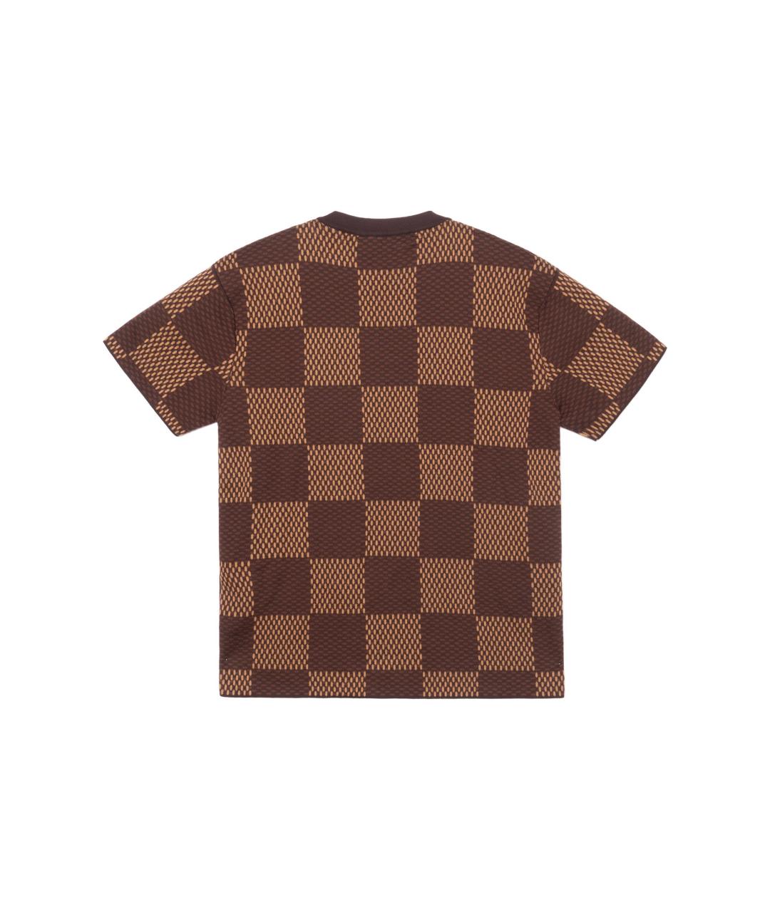 LOUIS VUITTON Коричневая футболка, фото 2