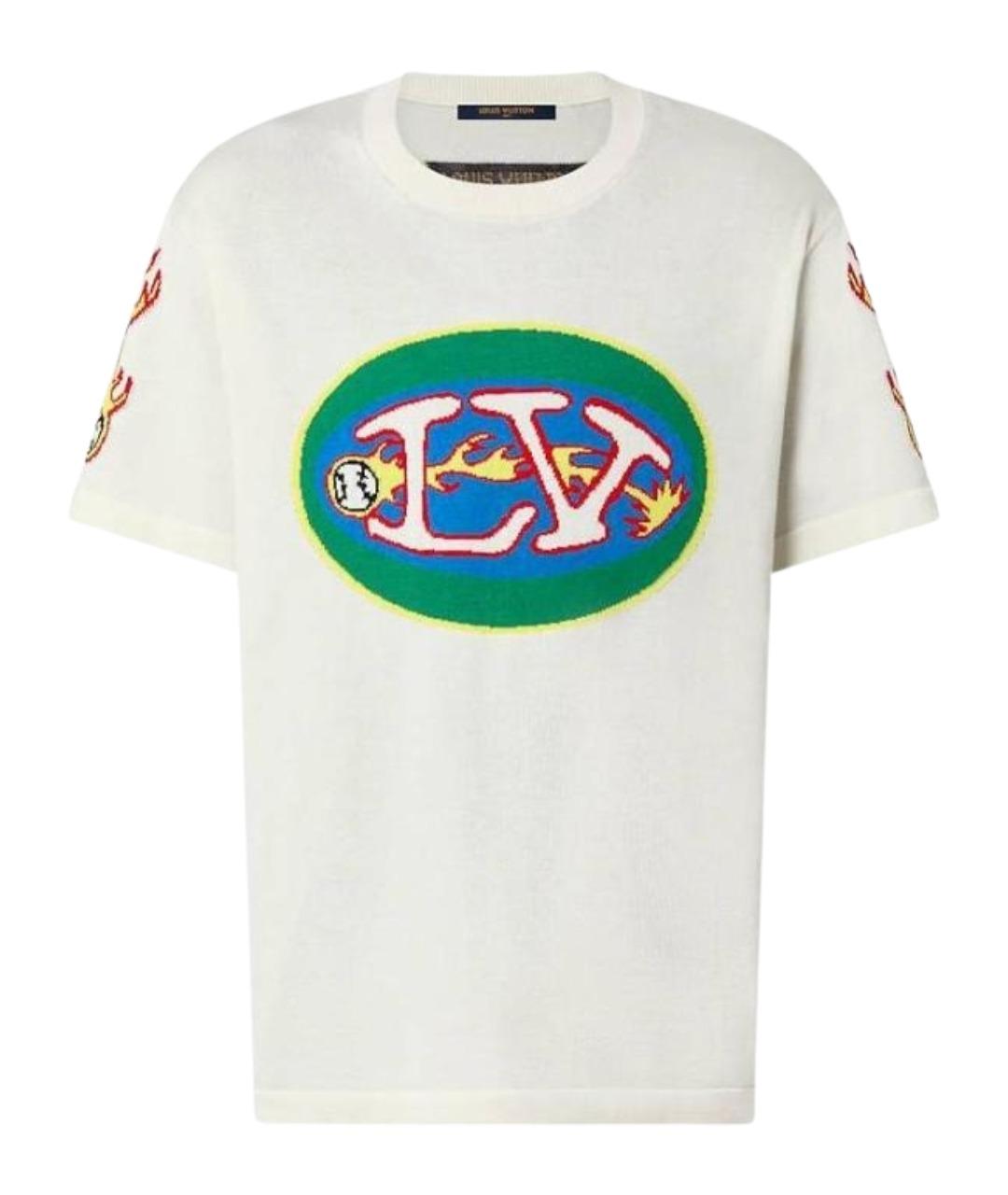 LOUIS VUITTON Белая футболка, фото 1