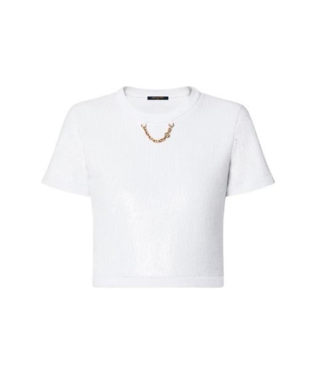LOUIS VUITTON Белая футболка, фото 1