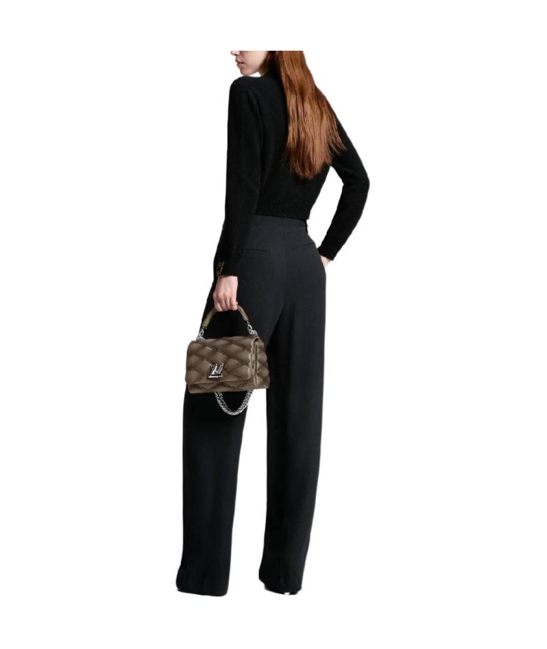 LOUIS VUITTON Черный кардиган, фото 3