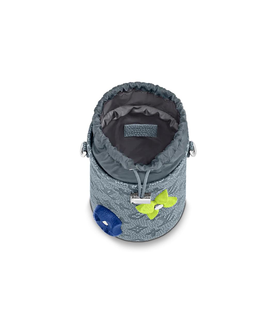 LOUIS VUITTON Синяя кожаная сумка на плечо, фото 4