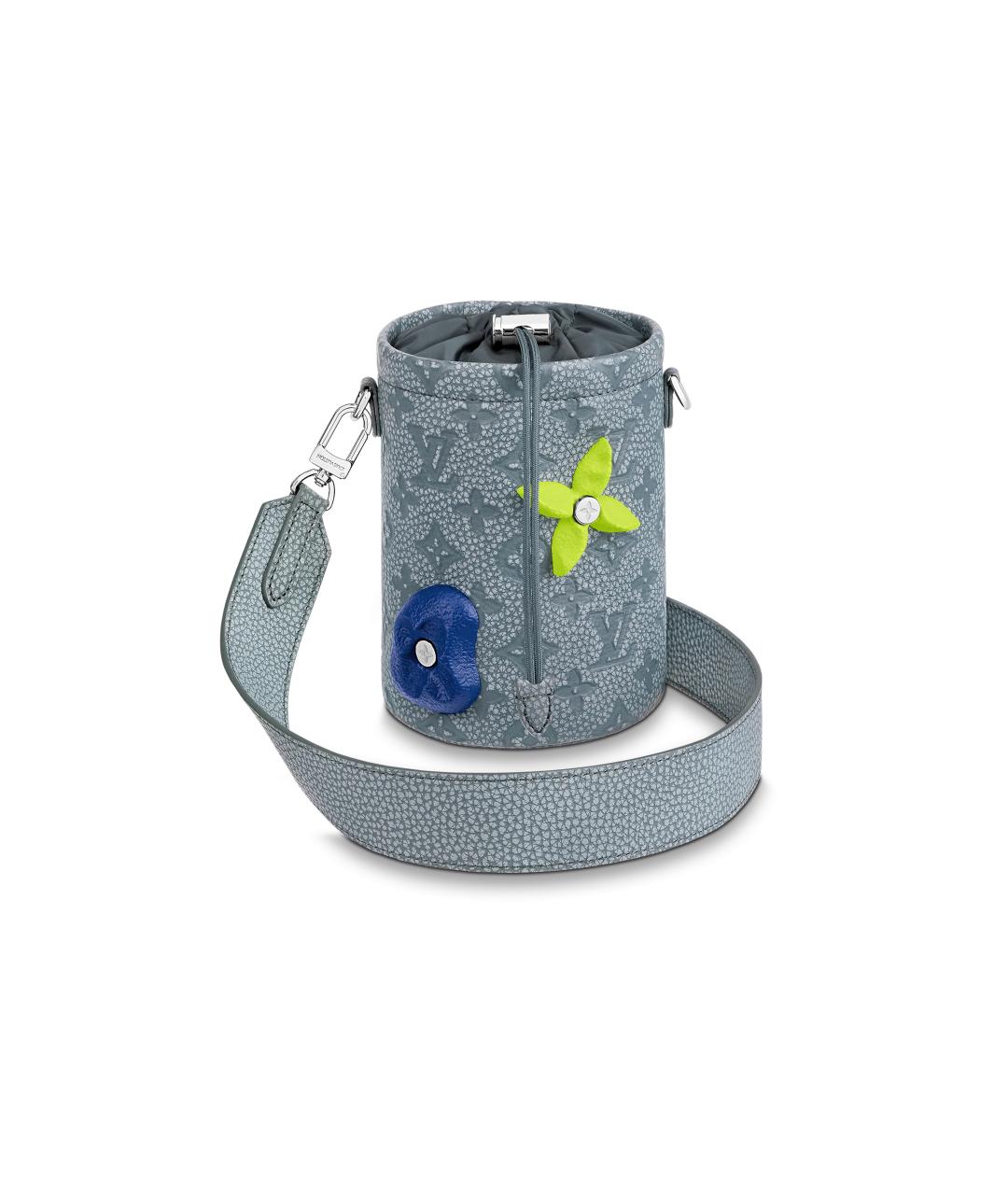 LOUIS VUITTON Синяя кожаная сумка на плечо, фото 1