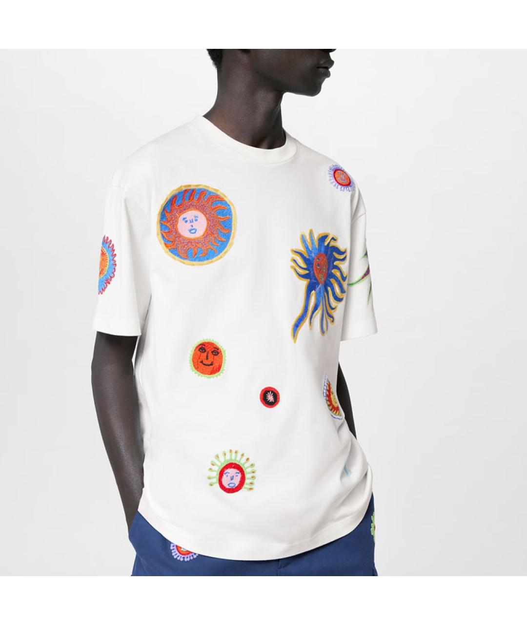 LOUIS VUITTON Белая футболка, фото 4