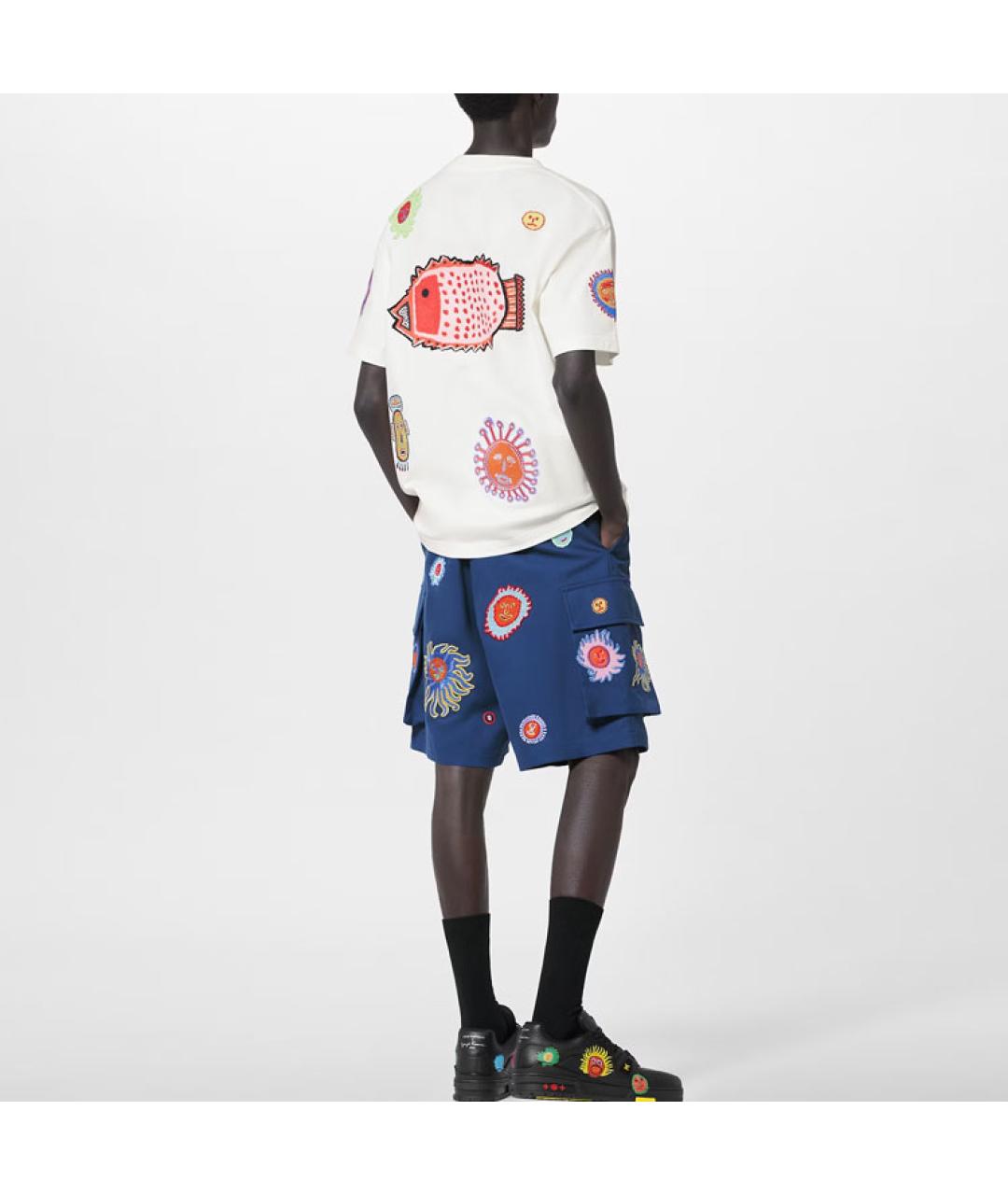 LOUIS VUITTON Белая футболка, фото 3