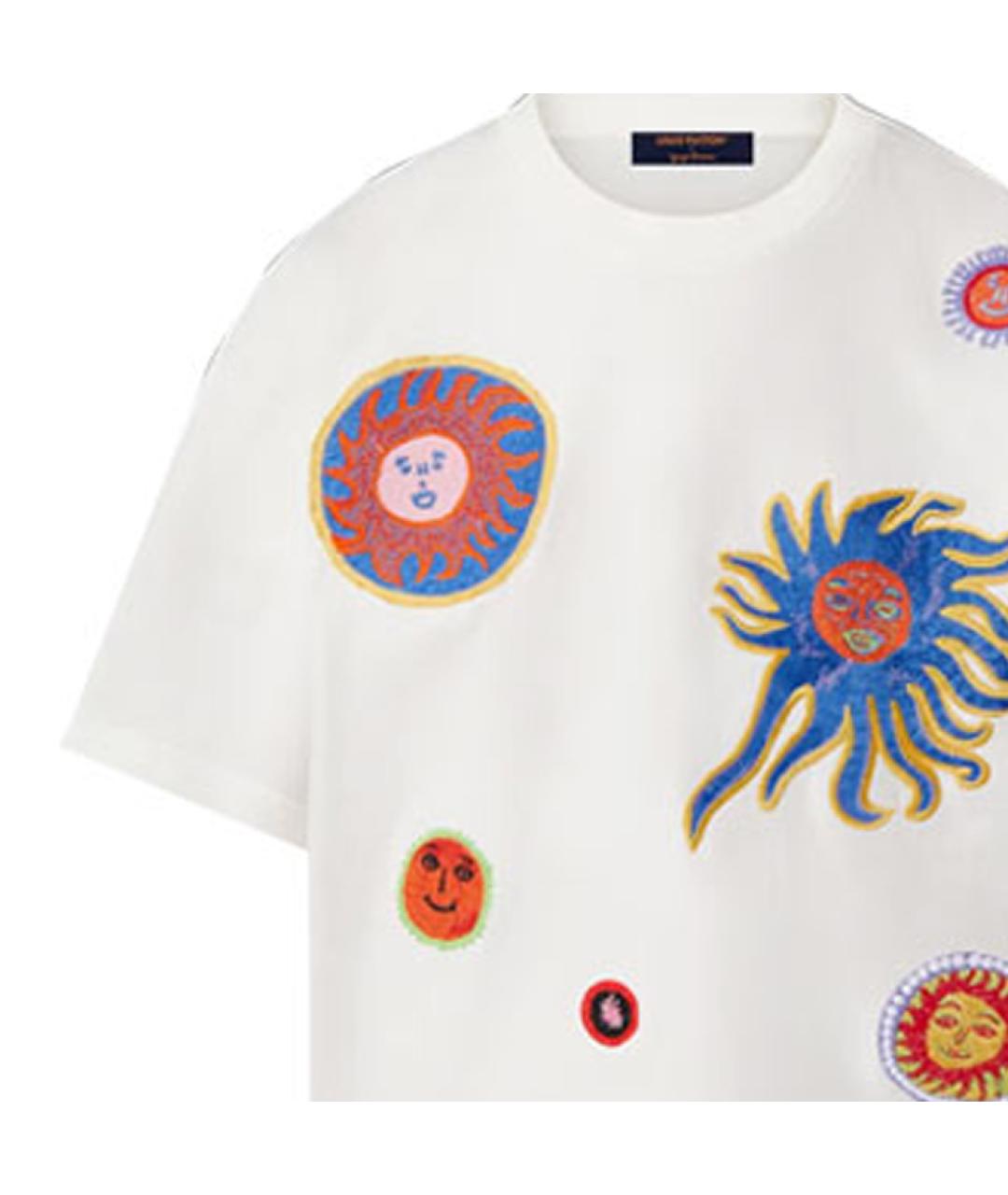 LOUIS VUITTON Белая футболка, фото 5