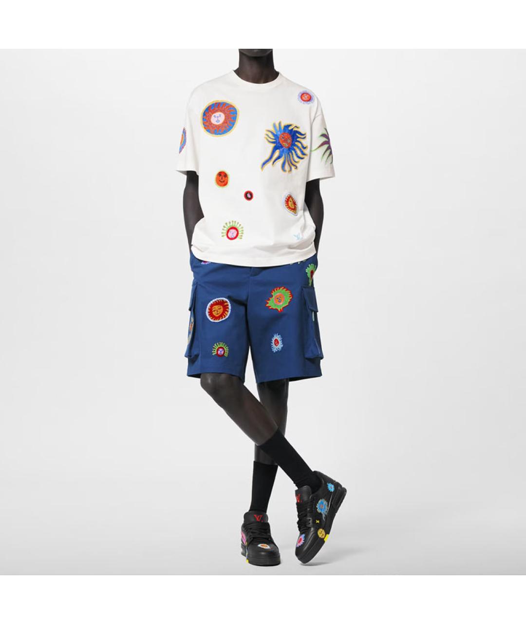 LOUIS VUITTON Белая футболка, фото 2