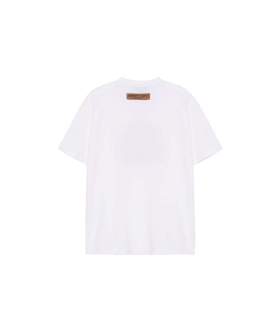 LOUIS VUITTON Белая футболка, фото 2